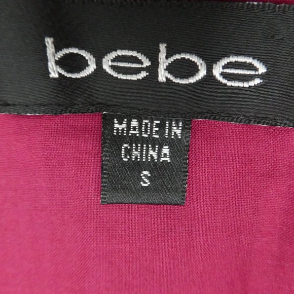 SOLD Bebe Maxi Floral Lace Overlay Skirt Burgundy Silk Ribbon Trim Raisonette - Picture 9 of 10